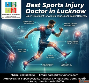 A Professional Guide to Finding the Best Sports Injury Doctor in Lucknow for Athletic Recovery