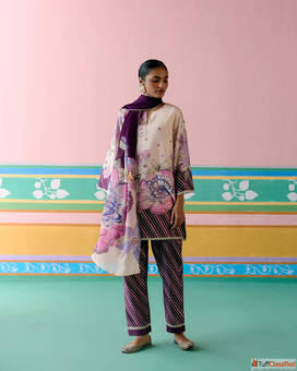 Shop Floral Kurta Sets for Summer Label Mogra