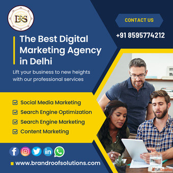 Top-Rated Digital Marketing Website Development Agency in Delhi Brand Roof Solutions