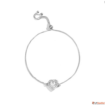 Minimal 925 Silver Bracelet for Women - Lightweight Timeless Design