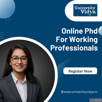 Online PhD for Working Professionals Doctorate with Flexible Learning