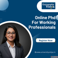Online PhD for Working Professionals Doctorate with Flexible...