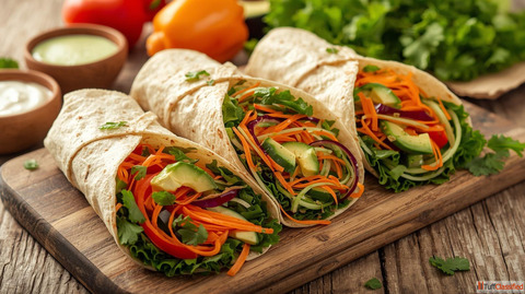 Healthy Veg Wraps for Daily Nutrition - NutriNest