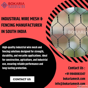 Industrial Wire Mesh Fencing Manufacturer In South India