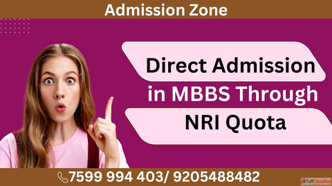 Get MBBS Admission Through ManagementNRI Quota