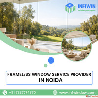 Frameless Window Service Provider in Noida