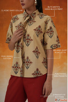 Turn Heads with Every Step - Printed Shirts for Women by Wor...