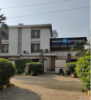 When In Gurgaon Service Apartment opposite Artemis Hospital.