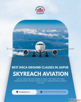 Best DGCA Ground Classes in Jaipur - Skyreach Aviation