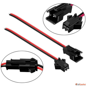 JST-SM Male Female Battery Connector with Wire