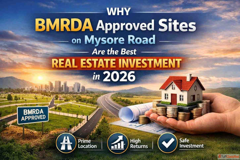 BMRDA Approved Sites Mysore Road