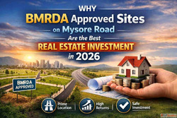 BMRDA Approved Sites Mysore Road