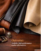Organic Vegan Leather Manufacturer - Eco-Friendly Materials