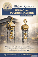 Highest Quality Lifting and Pulling Machine by V-talhoist