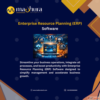 Reliable Enterprise Resource Planning ERP Software in Coimbatore Madhura Technologies