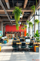 Commercial Interior Designers in KreateCube Gorakhpur for Of...