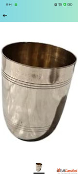 Traditional Brass Puja Glass Decorative Metal Cup for Religious Ceremonies 38 off