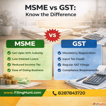 MSME vs GST Difference
