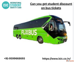Can you get student discount on bus tickets