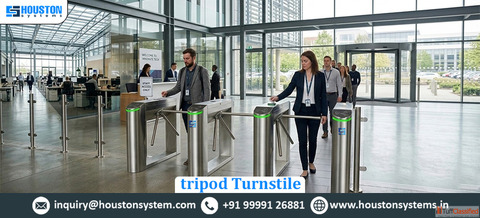 Tripod Turnstile System - Smart Access Control Solution