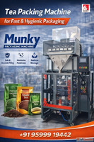 Tea Packing Machine for Fast Hygienic Packaging - Munky Pack...
