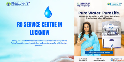 Top RO Water Purifier in Lucknow Buy Advanced RO Systems with Free Installation - IRL Group Lucknow