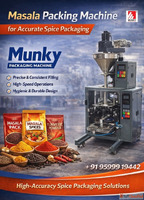 Masala Packing Machine for Accurate Spice Packaging - Munky ...
