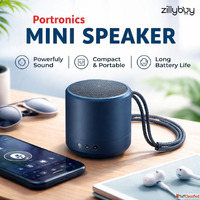 Easy Listening with Portronics Mini Speaker by Zillybuy