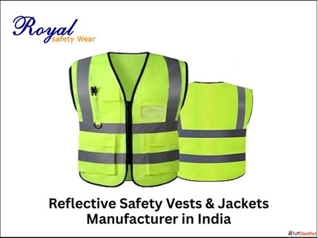 Reflective Safety Vests Jackets Manufacturer in India