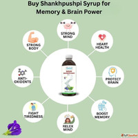 Buy Shankhpushpi Syrup for Memory Brain Power Sampuran Swade...