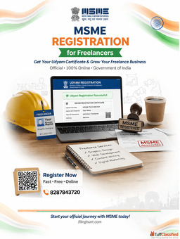 MSME Registration for Freelancers