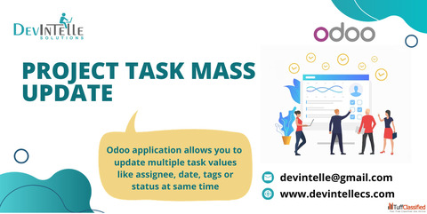 Project Task Mass Update in Odoo