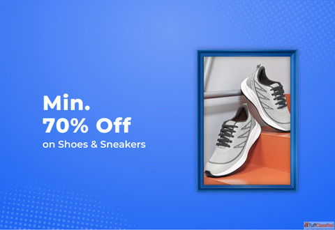 Min 70 Off on Shoes Sneakers Only on Flipkart