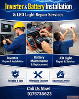 Electrical Repairing Services Inverter Battery Installation ...