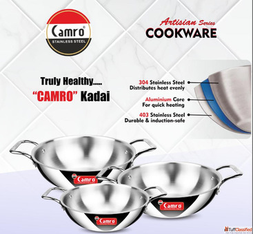 Kitchenware Manufacturer India Stainless Steel Utensils Supplier