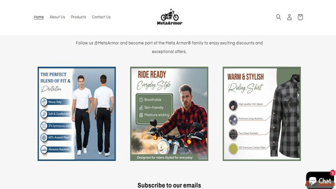 Meta Armor - Kevlar Motorcycle Jeans Riding Pants Shirts.