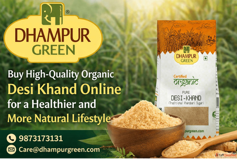 Buy High-Quality Organic Desi Khand Online for a Healthier and More Natural Lifestyle