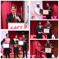 TEDxAAFT Grand Show Enthralls Audience at Marwah Studios