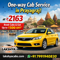 Book One Way Cab Service in Prayagraj at Best Price Today