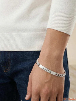 Level Up Your Style with a Mens Silver Chain Bracelet