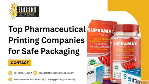 Top Pharmaceutical Printing Companies for Safe Packaging