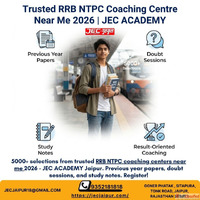 Trusted RRB NTPC Coaching Centre Near Me 2026 JEC ACADEMY