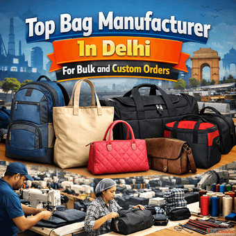 Top Bag Manufacturer In Delhi for Bulk and Custom Orders