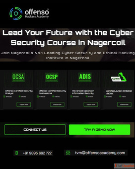 Lead Your Future with the Cyber Security Course in Nagercoil