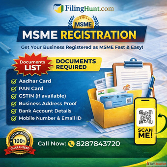 MSME Registration Documents List
