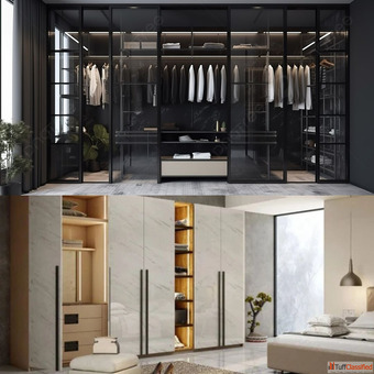 Premium Modular Wardrobes Manufacturers in Gurgaon - Novella Kitchens