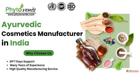 Ayurvedic cosmetics manufacturer in India
