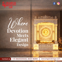 Corian Temple Manufacturer in Punjabi Bagh Custom Mandir Des...