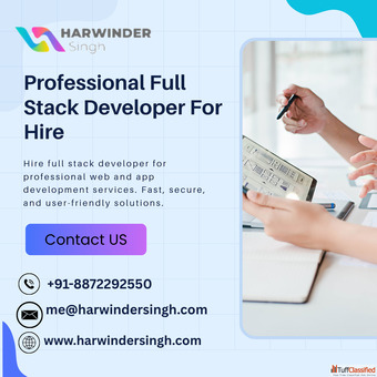 Hire Full Stack Developer for Web and App Projects Today
