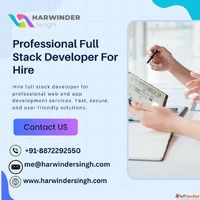 Hire Full Stack Developer for Web and App Projects Today